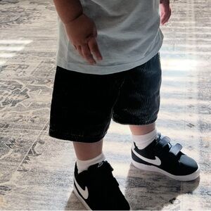 Zara Baby Toddler Corduroy Shorts Black 18–24 Months Boys